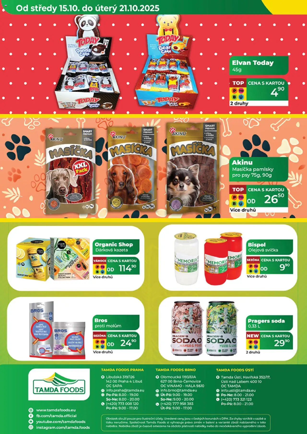 Tamda Foods leták od 15.10.2025 | Strana: 52 | Produkty: Mango, Svíčka