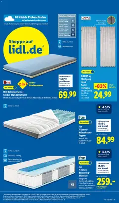 Lidl - Prospekt ab 22.12.2025 gültig | Seite: 19 | Produkte: Gewicht, Matratze, Bad, Vorhang