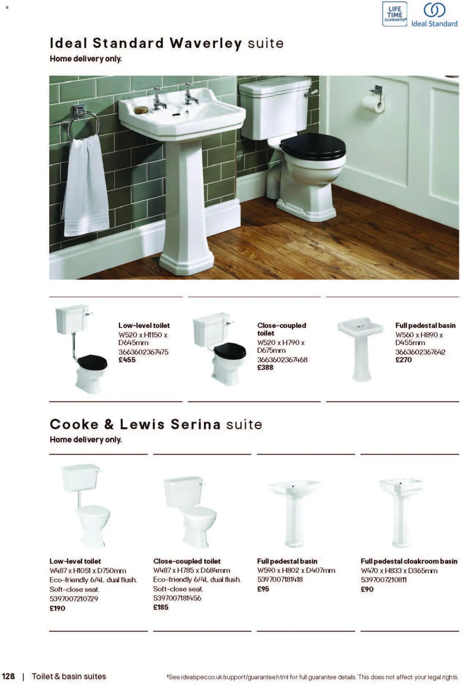 {H1} | Page: 128 | Products: Toilet