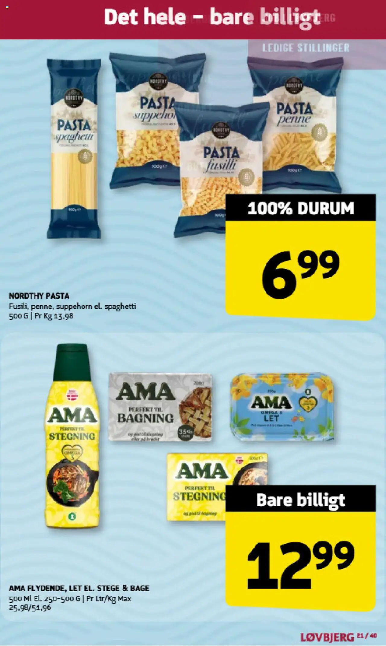 Løvbjerg Tilbudsavis gyldig fra 15.08.2025 | Side: 19 | Produkter: Spaghetti, Pasta