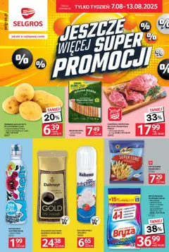 Selgros cash&carry Gazetka - Jeszcze więcej super promocji od 07.08.2025 | Strona: 1 | Produkty: Bita śmietanka, Kiełbaski, Kawa, Frytki