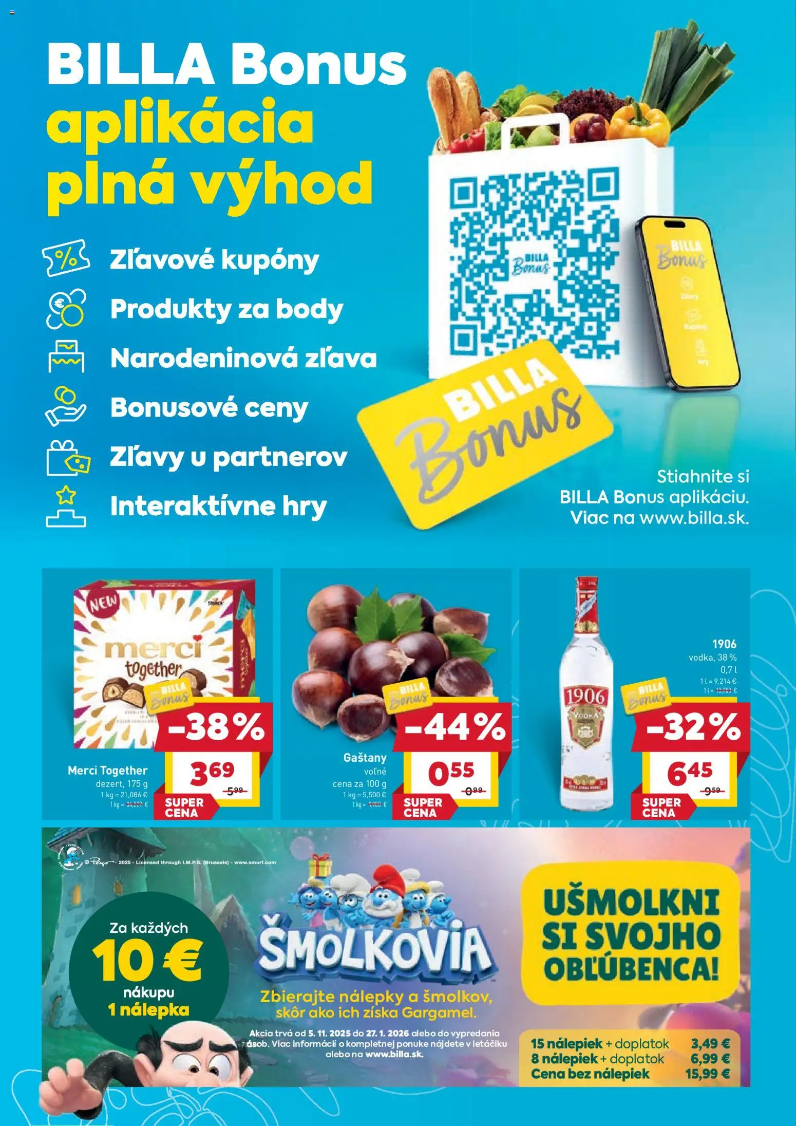 Nové Billa akcie – leták je platný od 03.12.2025 | Strana: 3