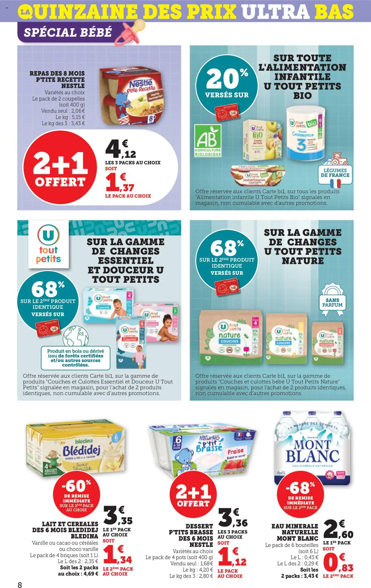  | Page: 8 | Produits: Fraise, Couches, Parfum, Lait