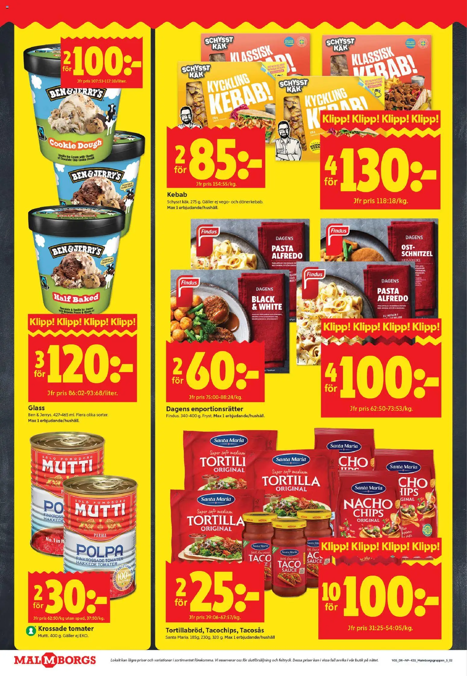 ICA Kvantum reklamblad aktuell från 26.01.2026 | Sida: 2 | Produkter: Chips, Ost, Bearnaisesås, Glass