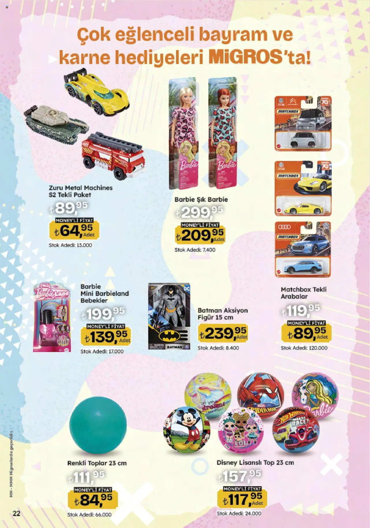Migros Katalog - Migroskop - 22.05.2025 tarihinden itibaren geçerlidir | Sayfa: 113 | Ürünler: Toplar
