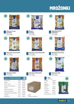 Pogląd oferty "Makro gazetka - Produktów marek własnych dla profesjonalnej Gastronomii" - ważna od 01.03.2026 | Strona: 41 | Produkty: Kalafior, Koperek, Mieszanka chińska, Warzywa
