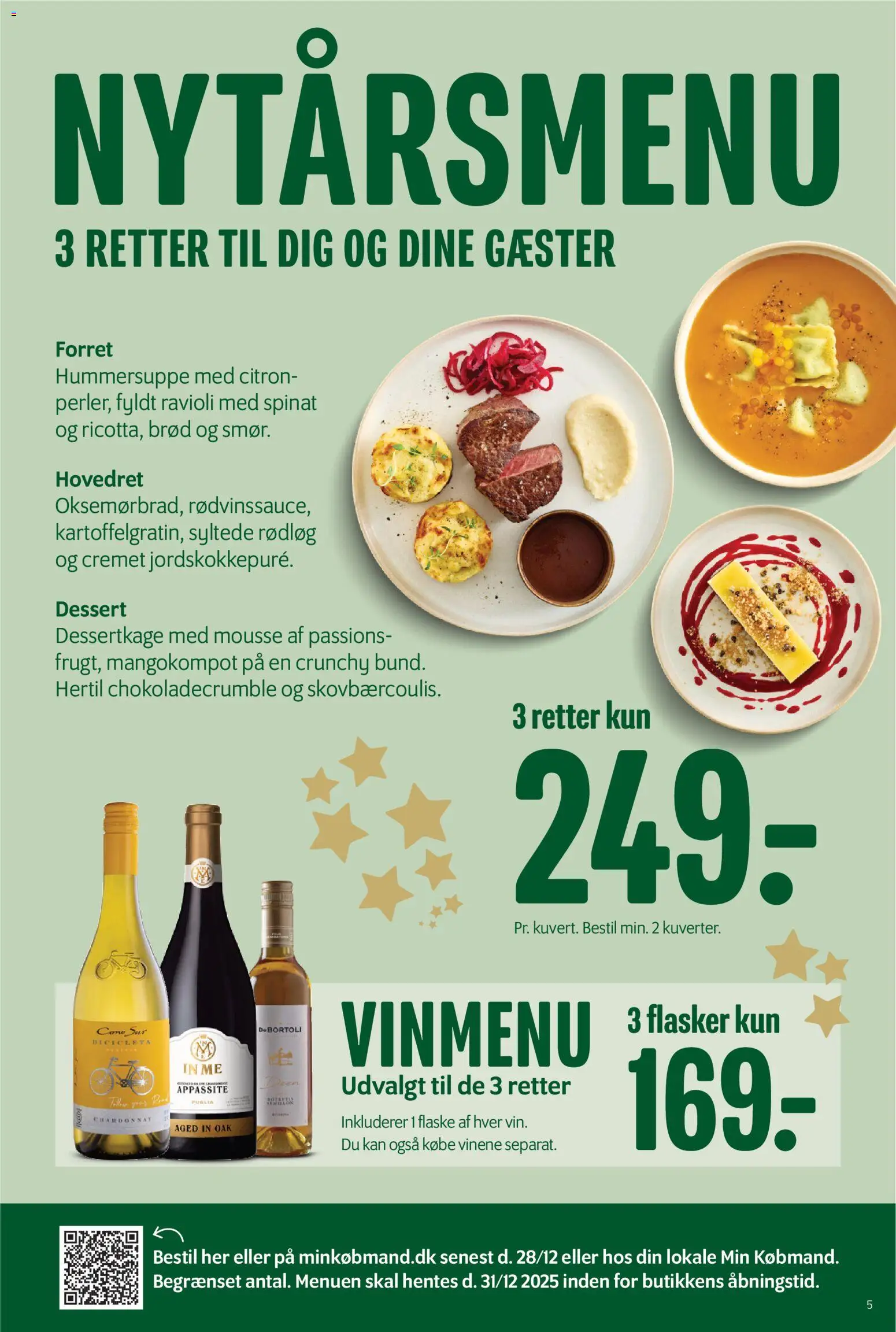 Min Købmand tilbudsavis – gyldig fra 07.11.2025 | Side: 5 | Produkter: Brød, Rødløg, Spinat