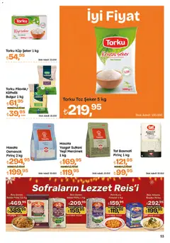 18.12.2025 tarihinden itibaren geçerli olan Migros kataloğu önizlemesi | Sayfa: 53