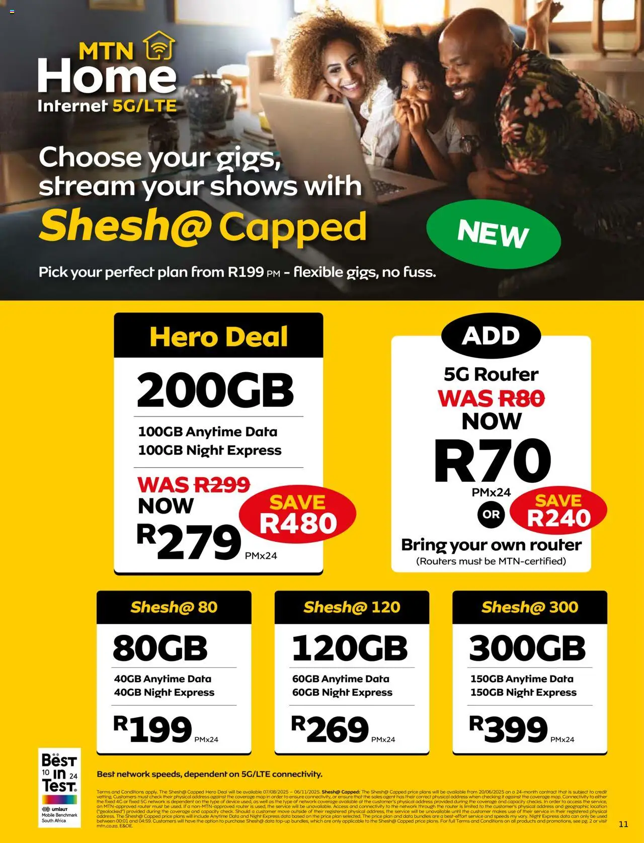MTN Deals │ valid from 07.08.2025 | Page: 11 | Products: Data, Router