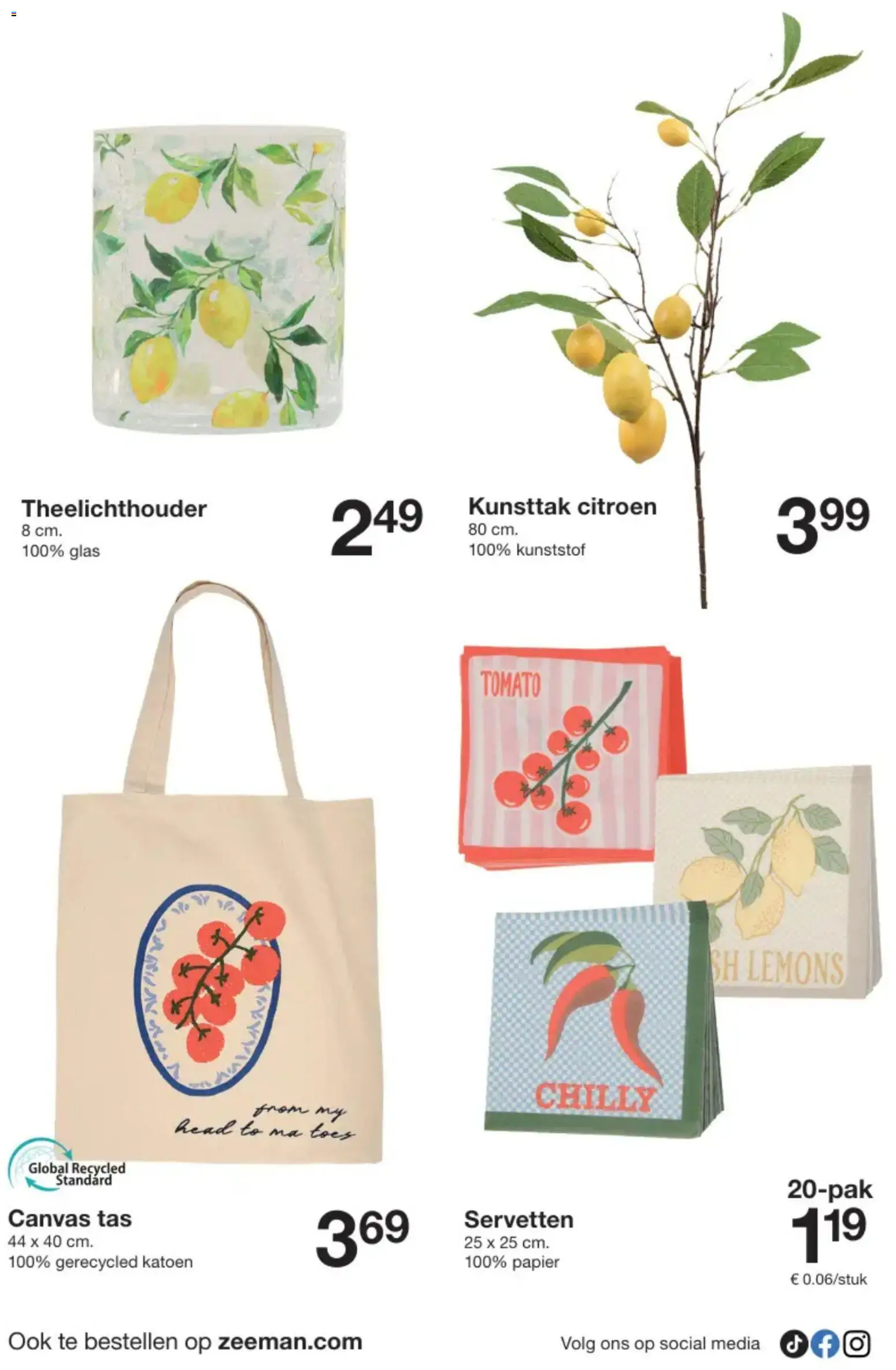 {H1} | Pagina: 2 | Producten: Tas, Papier, Canvas, Citroen