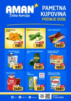 Aman katalog Dobar komšija - pregled Aman kataloga - važi od 17.04.2026