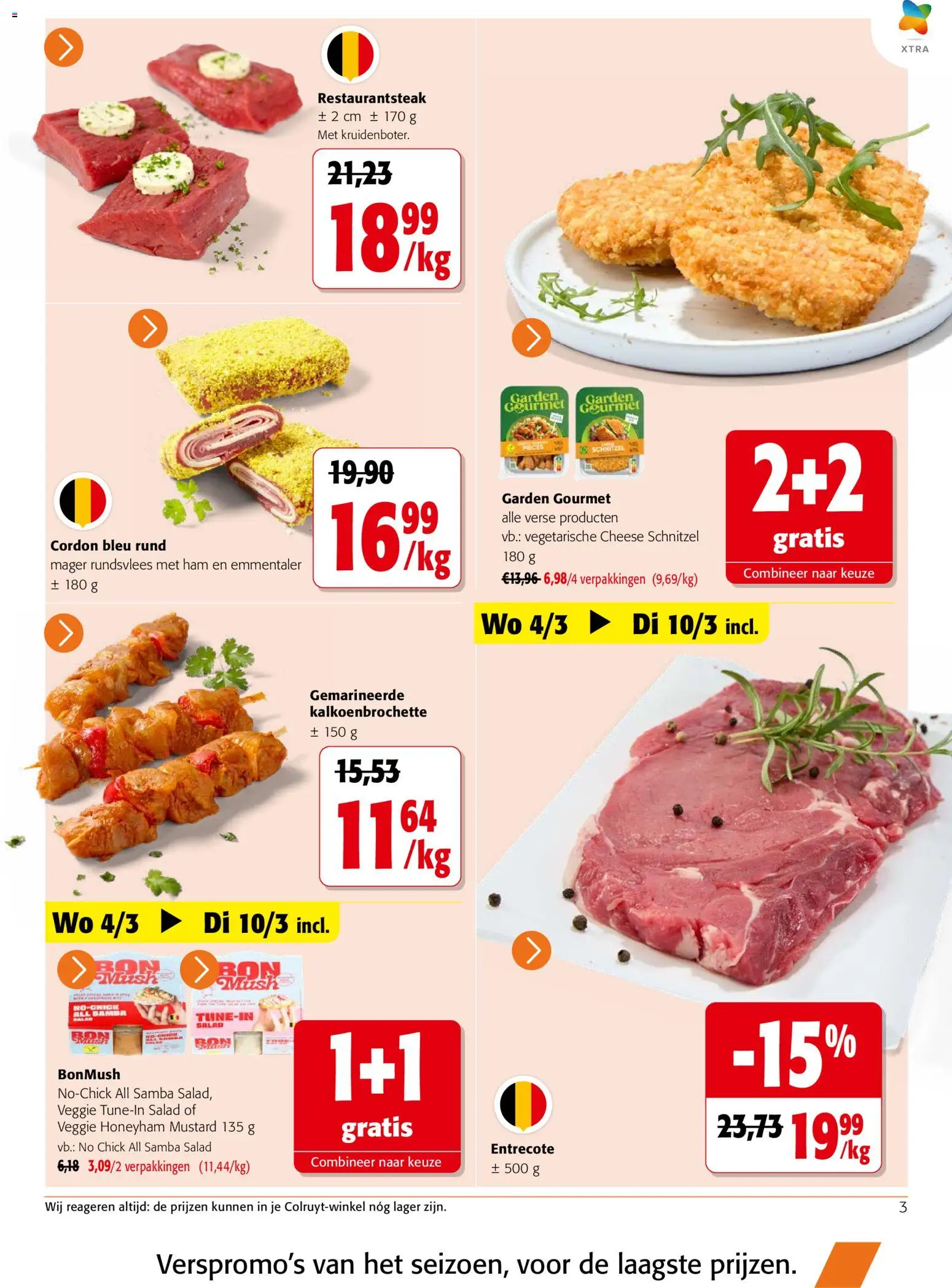 {H1} | Pagina: 3 | Producten: Ham, Schnitzel