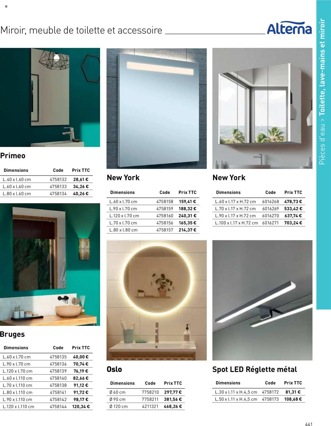  | Page: 441 | Produits: Meuble, Miroir