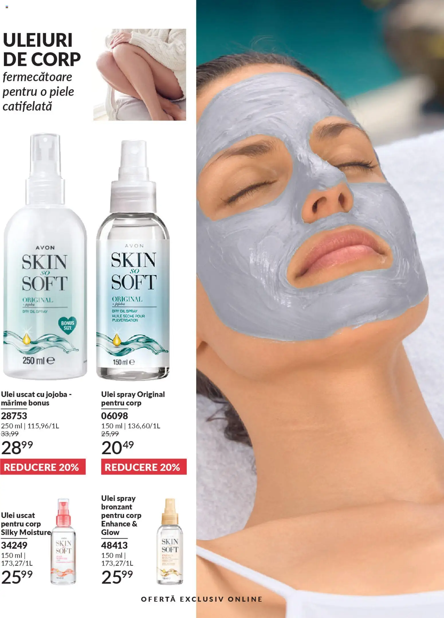Noul catalog Avon – valabil de la 01.02.2026 | Pagină: 210 | Produse: Body, Ulei