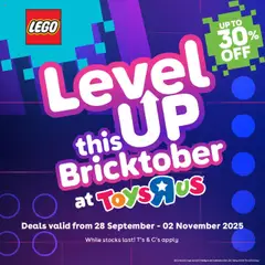 Toys R Us specials catalogue – valid from 28.09.2025