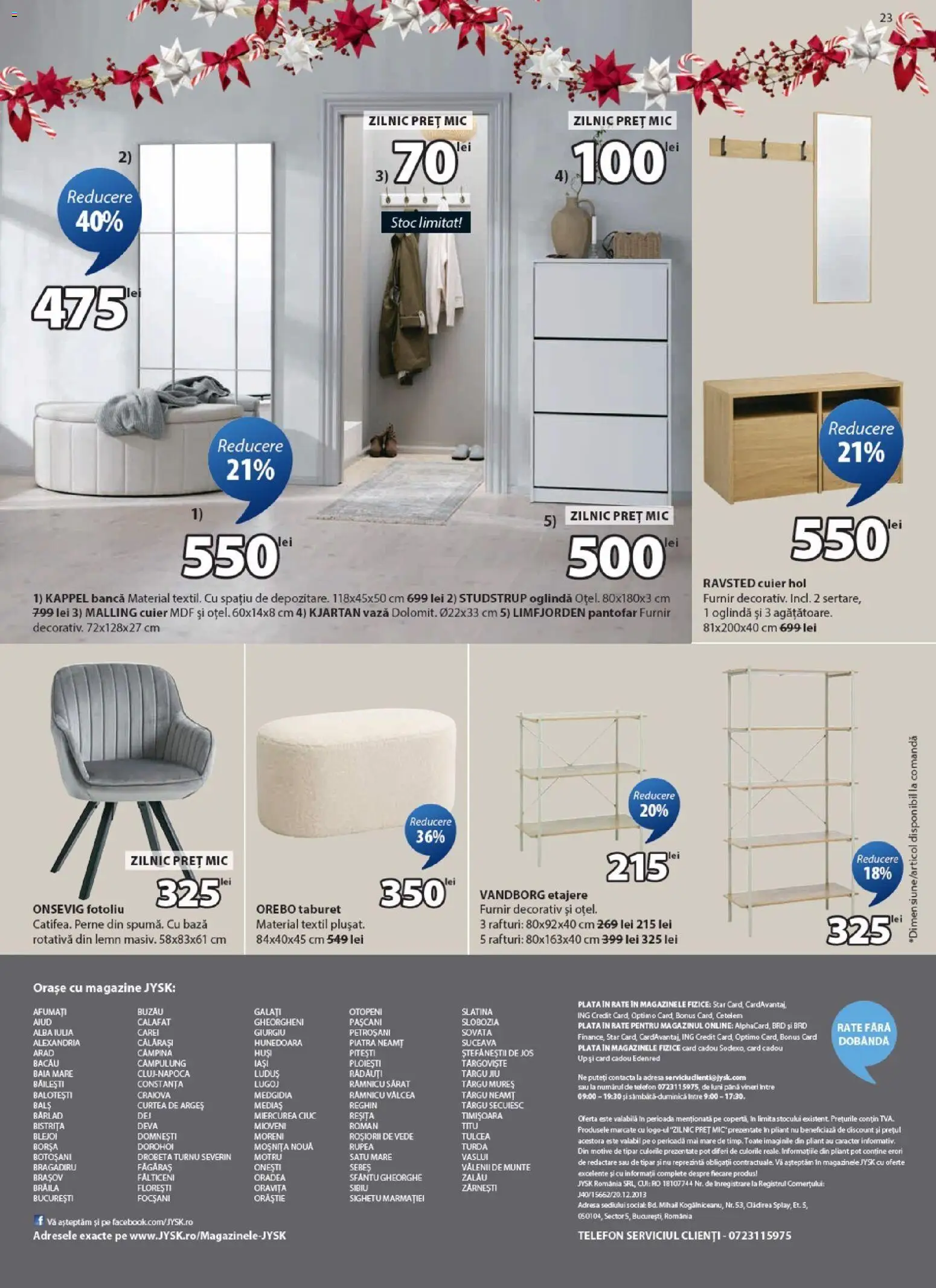 Noul catalog JYSK – valabil de la 26.10.2025 | Pagină: 23