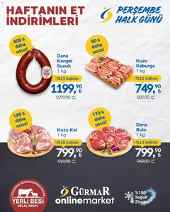 29.01.2026 tarihinden itibaren geçerli olan Gürmar kataloğu önizlemesi