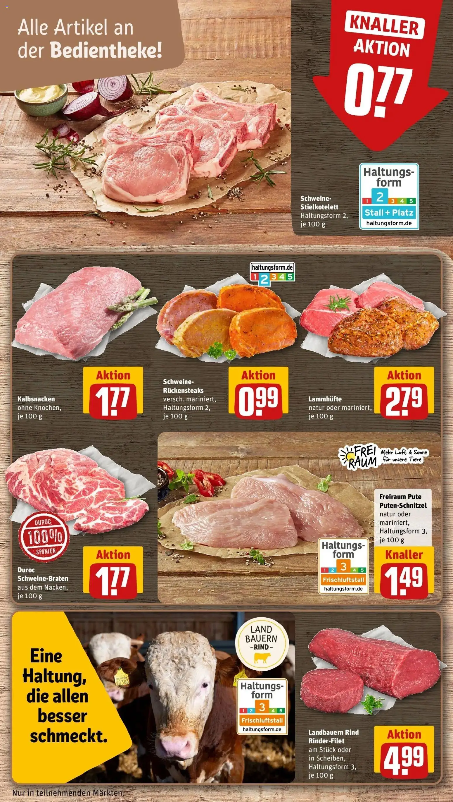 Rewe Prospekt Speyer	 – gültig ab 12.04.2026 | Seite: 8 | Produkte: Pute, Rinderfilet, Putenschnitzel