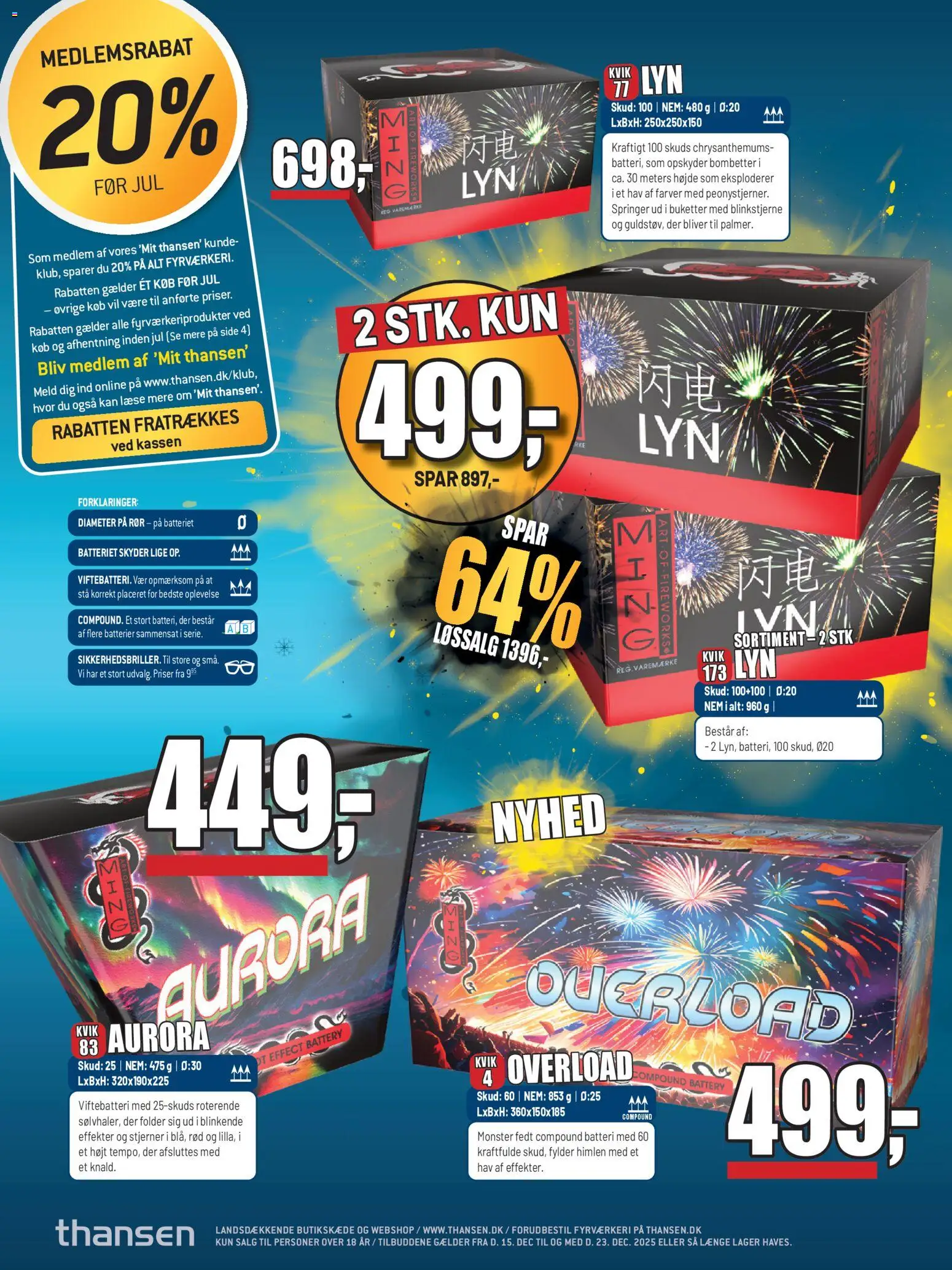 Thansen tilbudsavis – gyldig fra 15.12.2025 | Side: 14 | Produkter: Batterier, Søm, Batteri