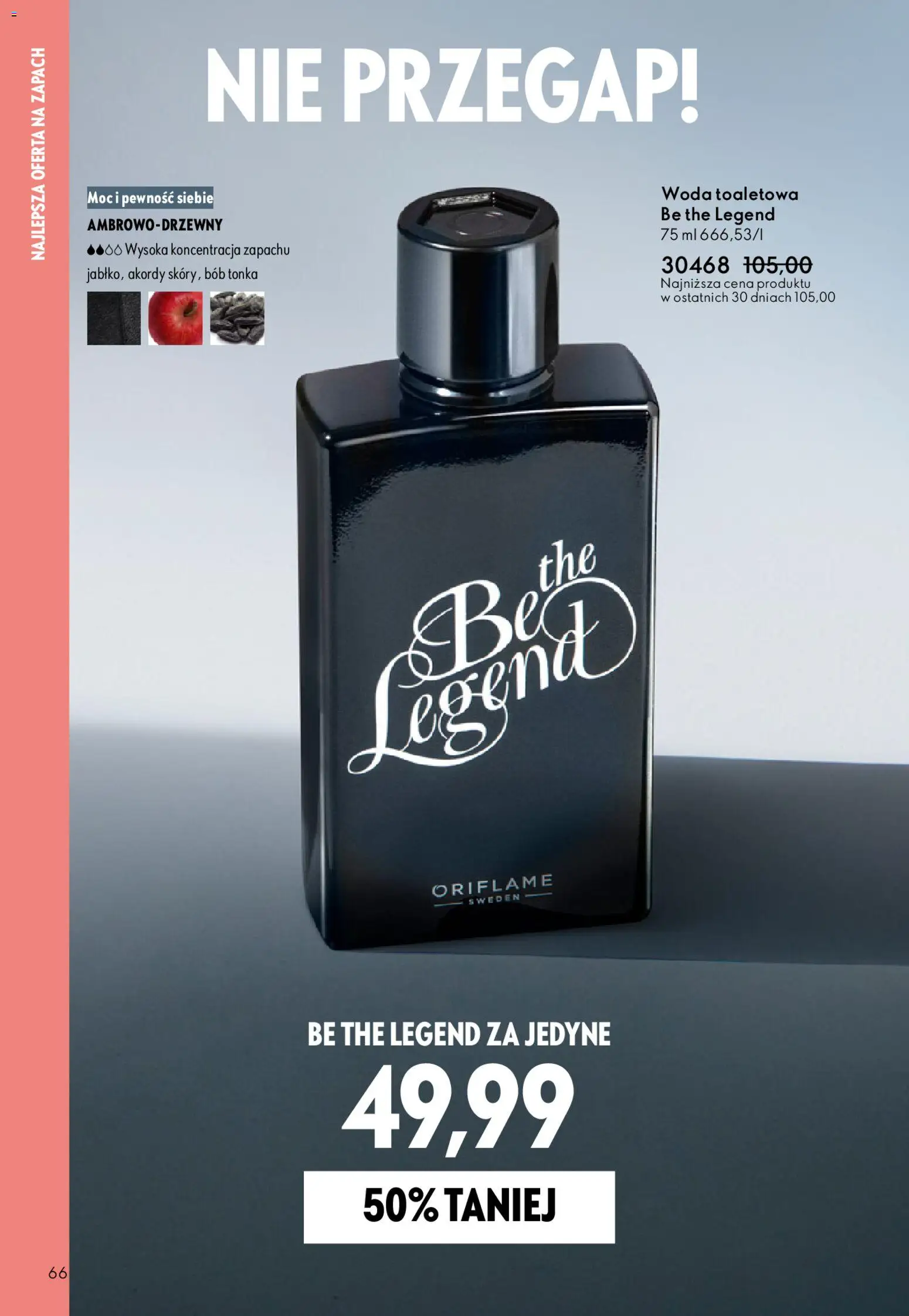 Oriflame Katalog 7 2026 od 06.05.2026 | Strona: 66 | Produkty: Bób, Zapach, Woda toaletowa, Woda