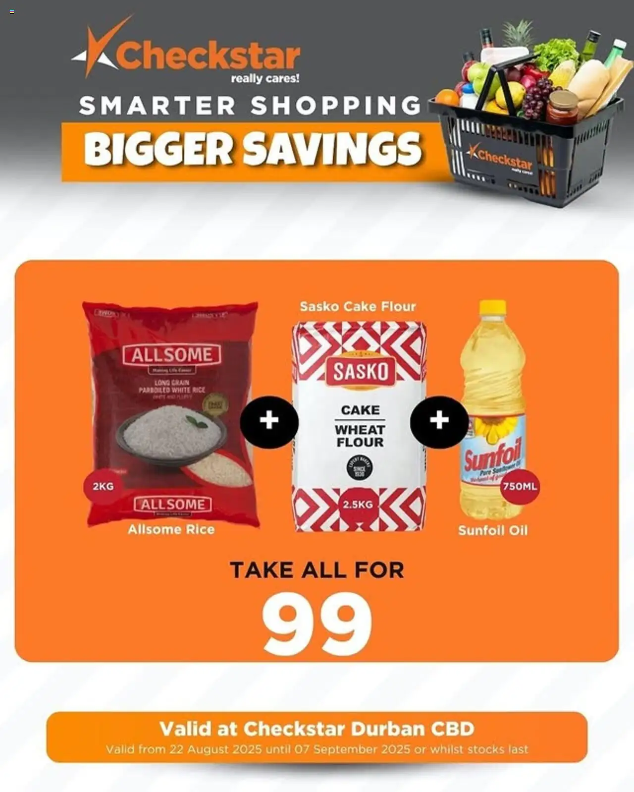 Check Star Specials │ valid from 22.08.2025 | Page: 4 | Products: Cake, Flour, Oil, Rice