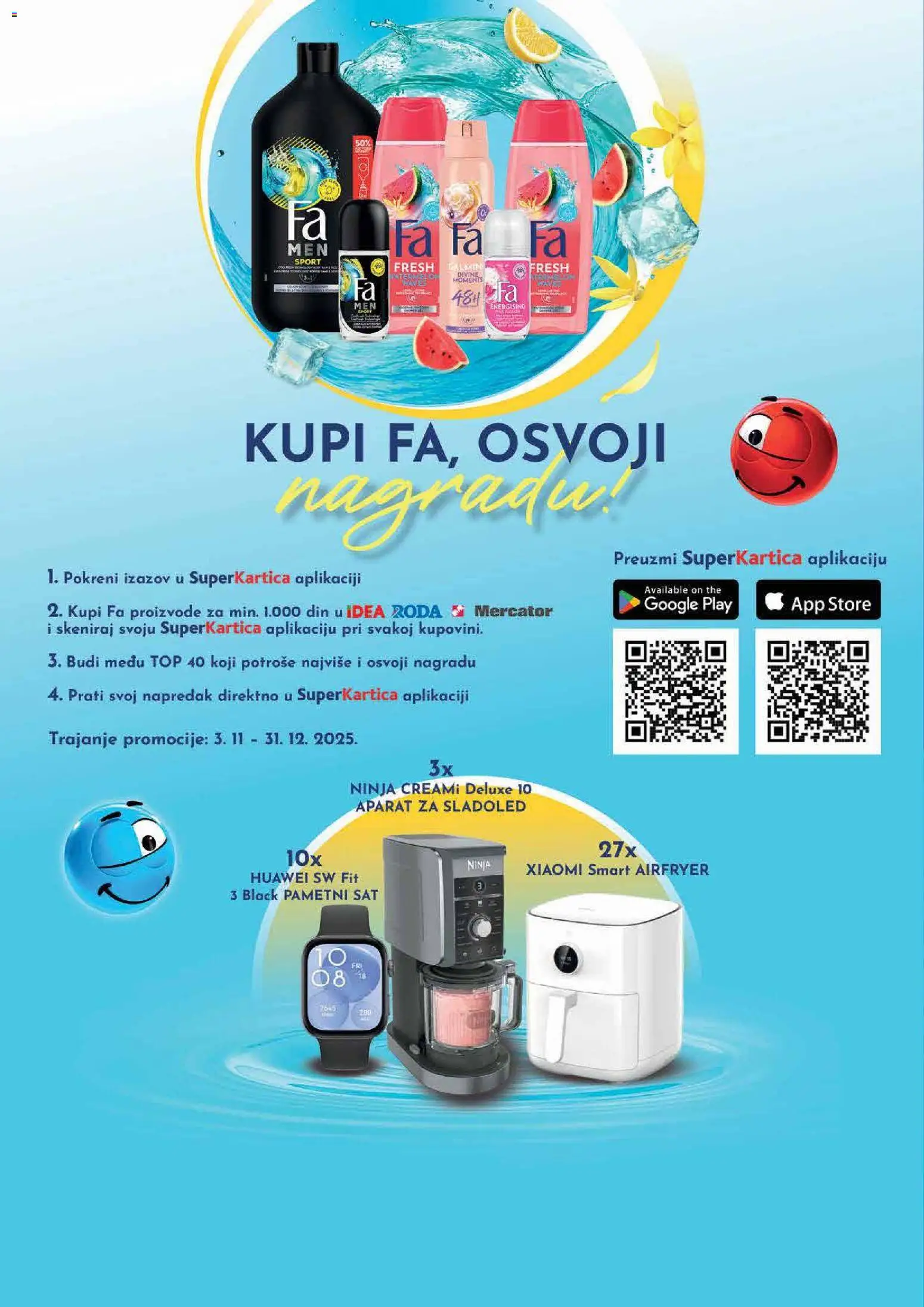 Idea katalog - važi od 20.11.2025 | Strana: 30 | Proizvode: Xiaomi, Sladoled, Pametni sat