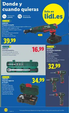 Vista previa Lidl folleto de bazar válido desde el 23.03.2026 | Página: 2 | Productos: Adaptador, Batería