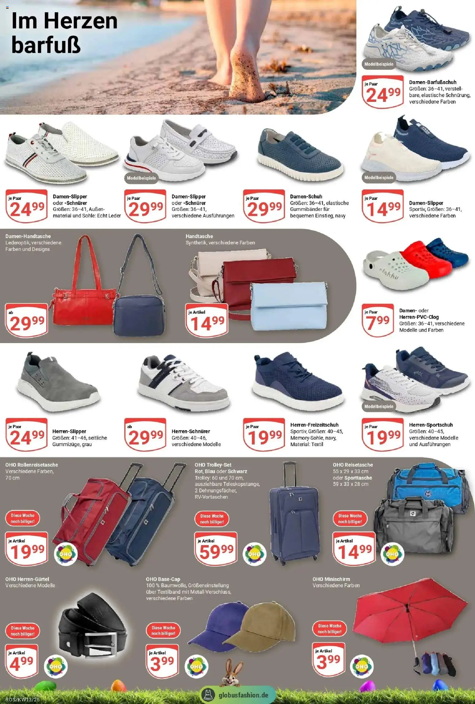 Globus prospekt Lambrechtshagen	 – gültig ab 23.03.2026 | Seite: 28 | Produkte: Handtasche, Reisetasche