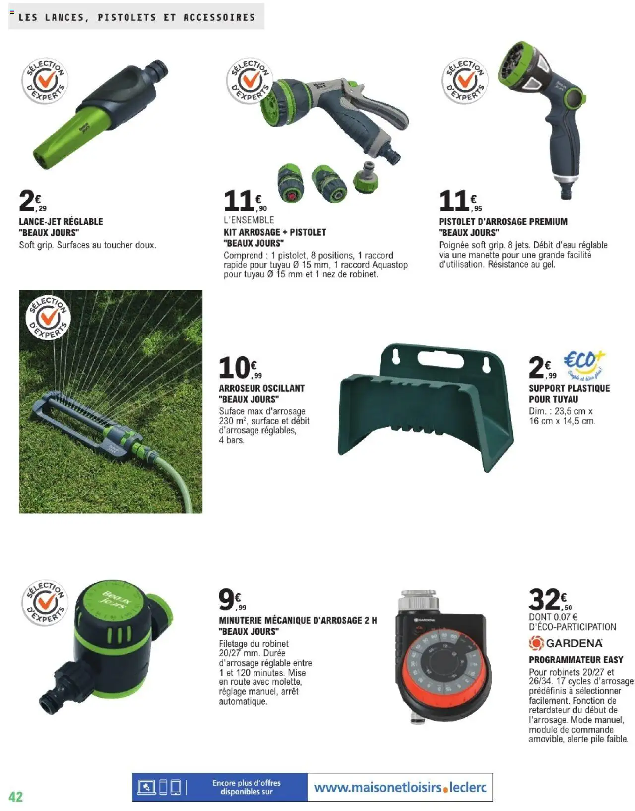  | Page: 42 | Produits: Robinet, Tuyau