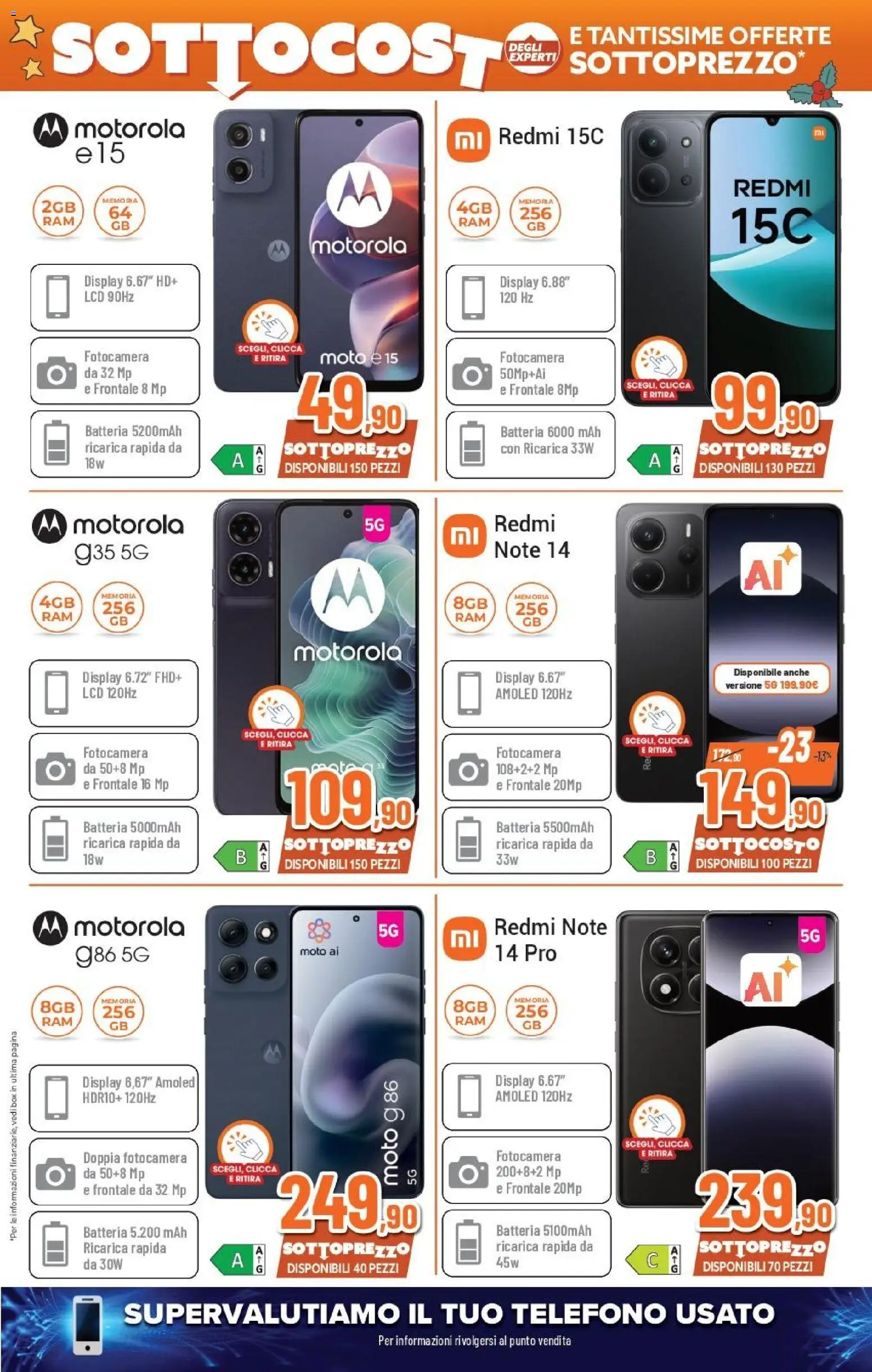 Volantino Expert del 12.12.2025 | Pagina: 3 | Prodotti: Telefono, Fotocamera, Batteria