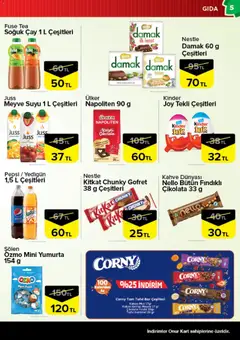 27.01.2026 tarihinden itibaren geçerli olan Onur Market kataloğu önizlemesi | Sayfa: 5