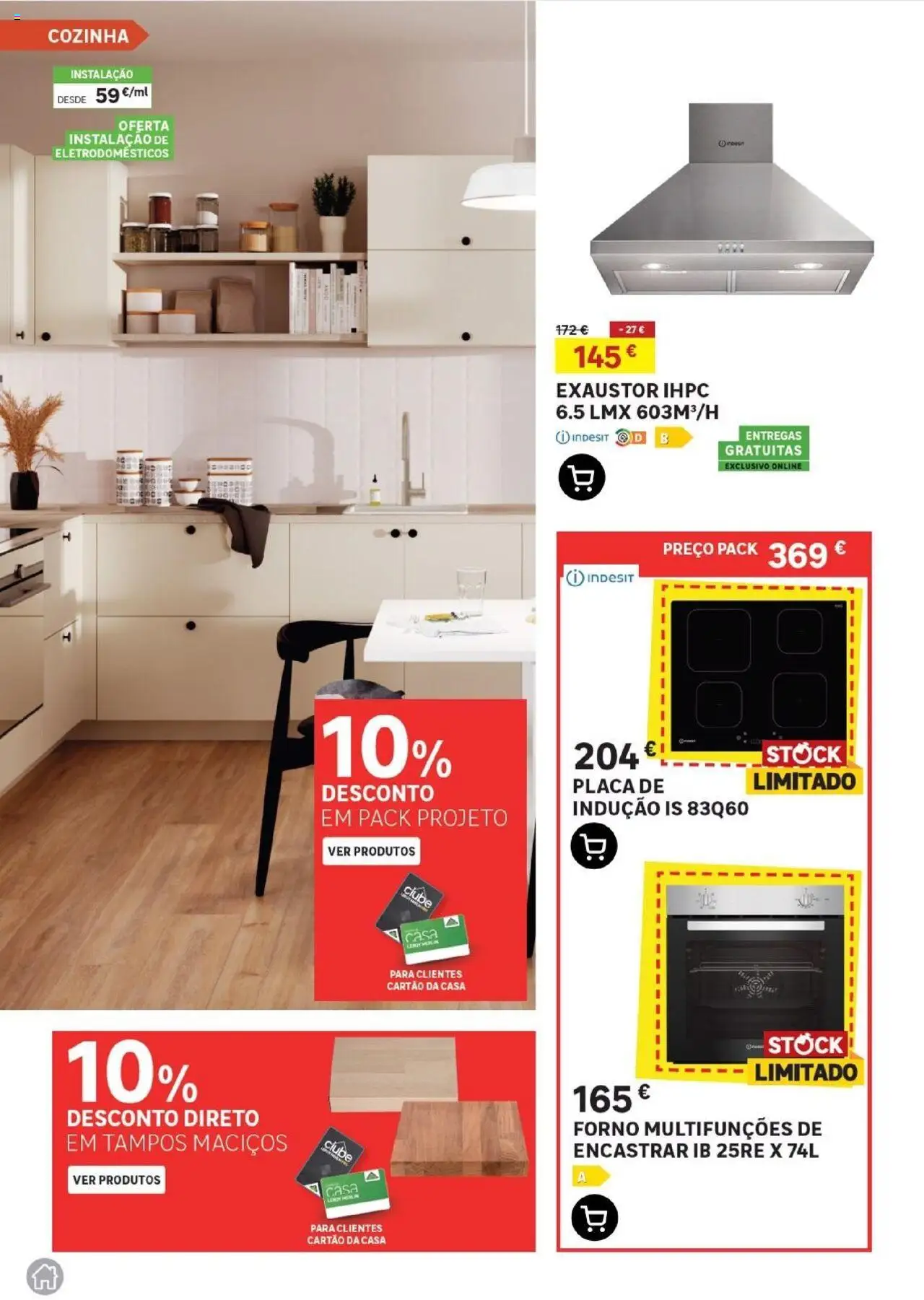Leroy Merlin - Açores │ válido de 01.05.2025 | Página: 12 | Produtos: Forno, Exaustor