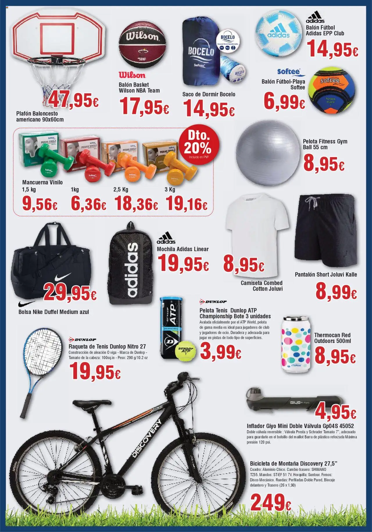 Froiz - Folleto Hiper │ válido desde el 27.05.2025 | Página: 8 | Productos: Bicicleta, Mochila, Inflador, Peso