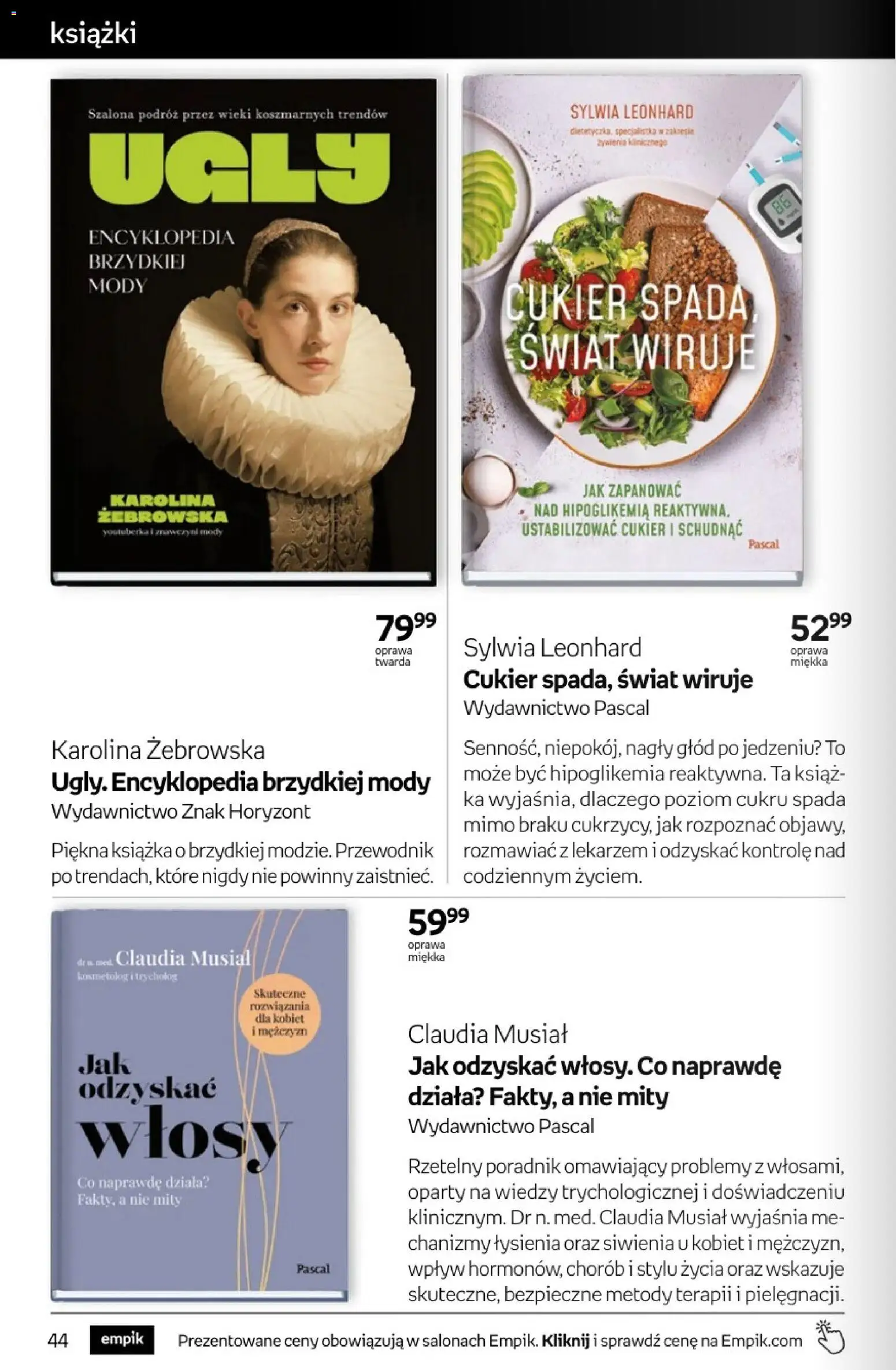 Empik promocje - Tom kultury Książki od 25.02.2026 | Strona: 44 | Produkty: Książki, Cukier