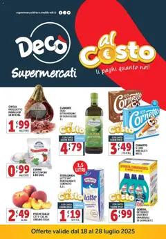 Anteprima del volantino Decò Supermercati - Roma catalogo valido a partire dal 18.07.2025