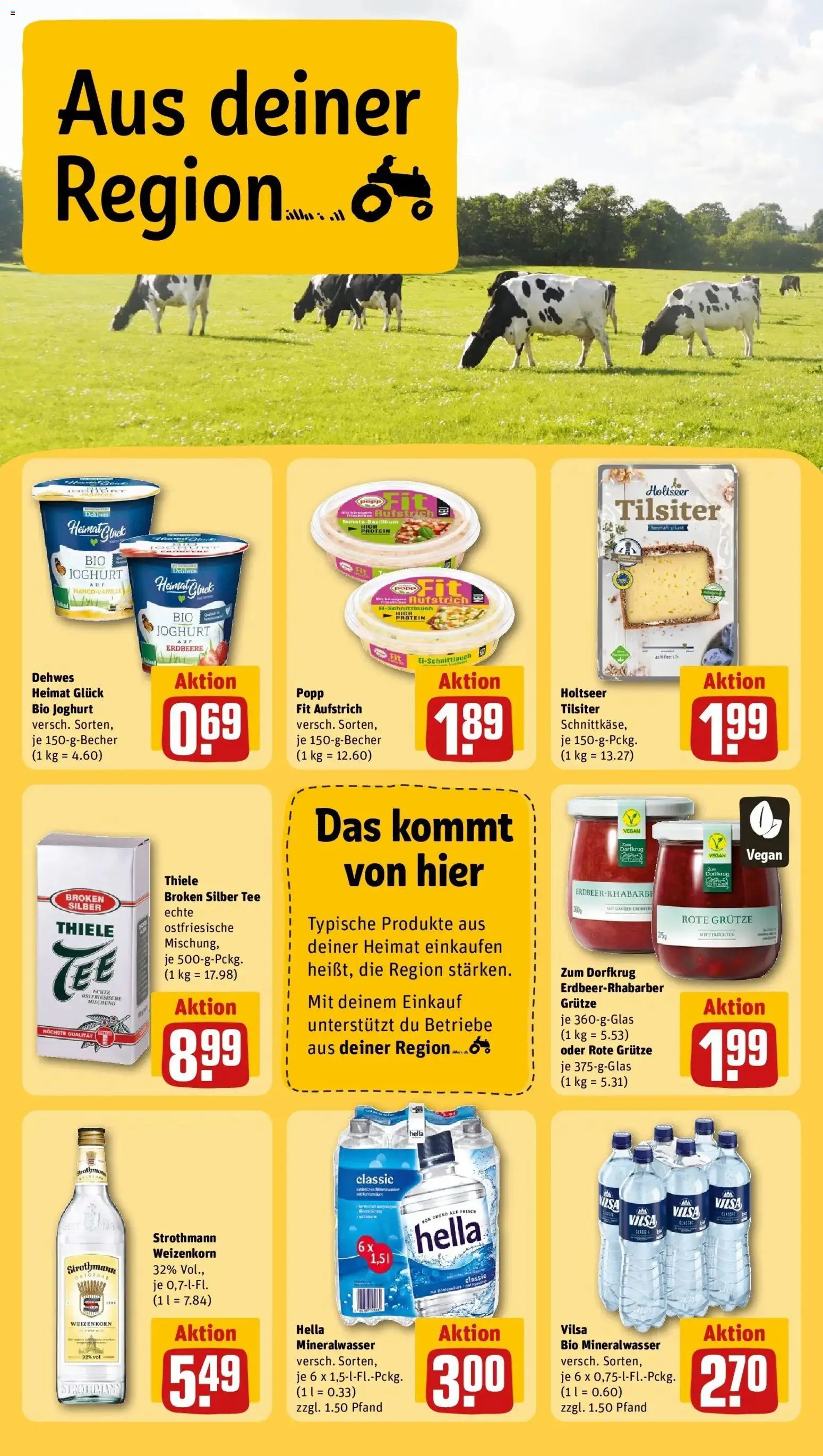 Rewe prospekt Stadthagen	 – gültig ab 22.02.2026 | Seite: 28 | Produkte: Joghurt, Mineralwasser, Hella, Tee