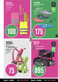 Forhåndsvisning av Sport Outlet kundeavis gyldig fra 21.10.2025 | Side: 29 | Produkter: Batteri