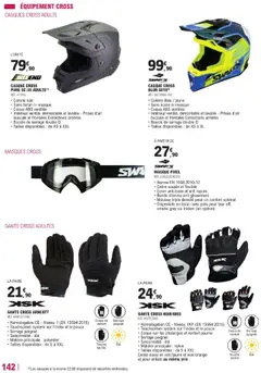 l'auto E.Leclerc - Prévisualisation de l'auto E.Leclerc Le guide auto & 2 roues valide à partir de 22.04.2025 | Page: 142 | Produits: Mousse, Casque, Cadre, Gants