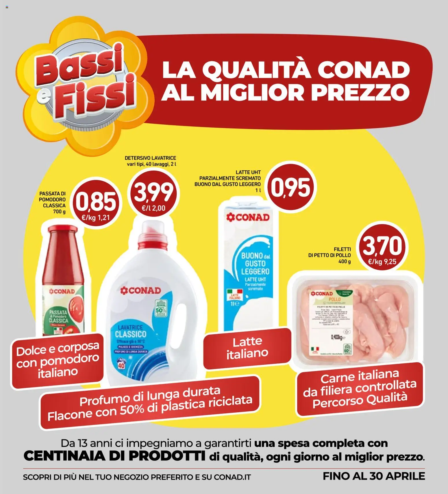 Volantino Spazio Conad del 20.01.2026 | Pagina: 23 | Prodotti: Petto di Pollo, Pollo, Lavatrice, Profumo