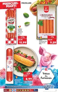 Kaufland RO akciós ujság - amely érvényes a következő dátumtól: 30.07.2025 | Oldal: 33
