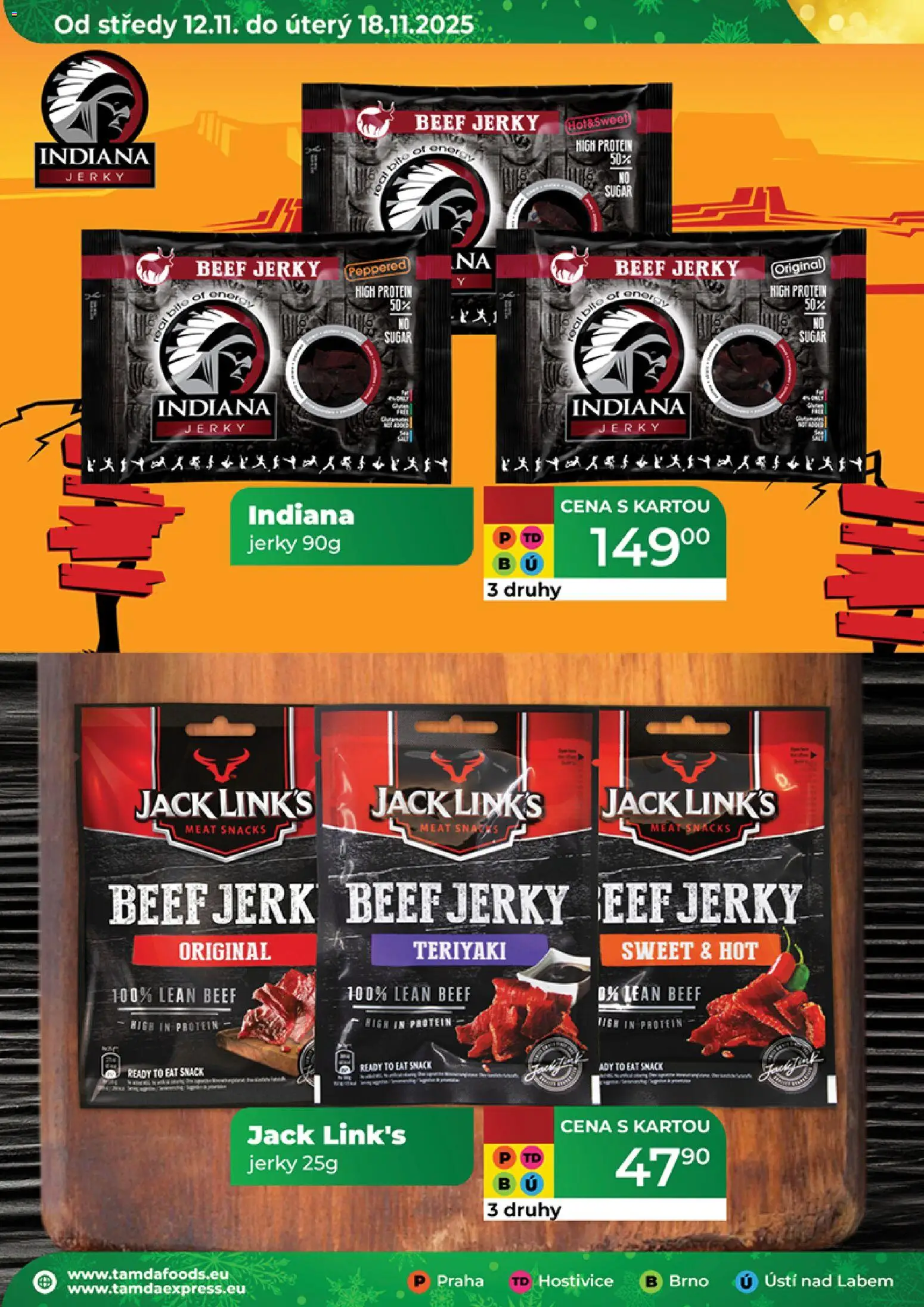 Tamda Foods leták od 12.11.2025 | Strana: 30 | Produkty: Protein, Jerky