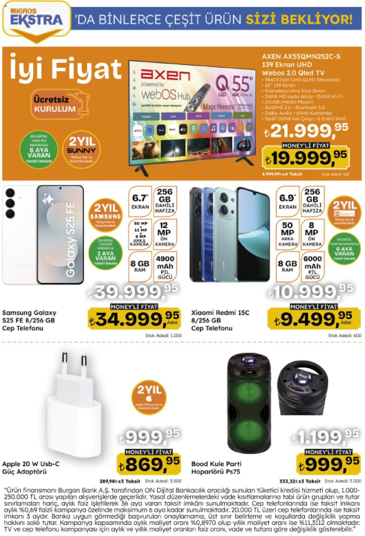 Migros Katalog - Migroskop - 16.04.2026 tarihinden itibaren geçerlidir | Sayfa: 143 | Ürünler: TV, Ses, Kamera, Uydu