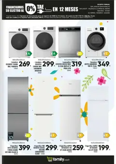 Vista previa Family Cash folleto válido desde el 09.03.2026 | Página: 19 | Productos: Lavadora, Secadora, Lavavajillas, Combi