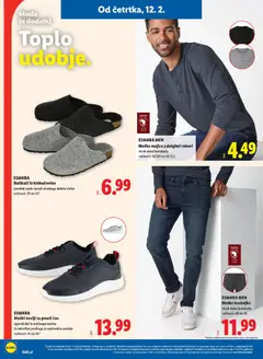 Lidl katalog akcije – veljaven od 12.02.2026 | Stran: 28 | Izdelki: Podloga, Majica, Natikaci, Kavbojke