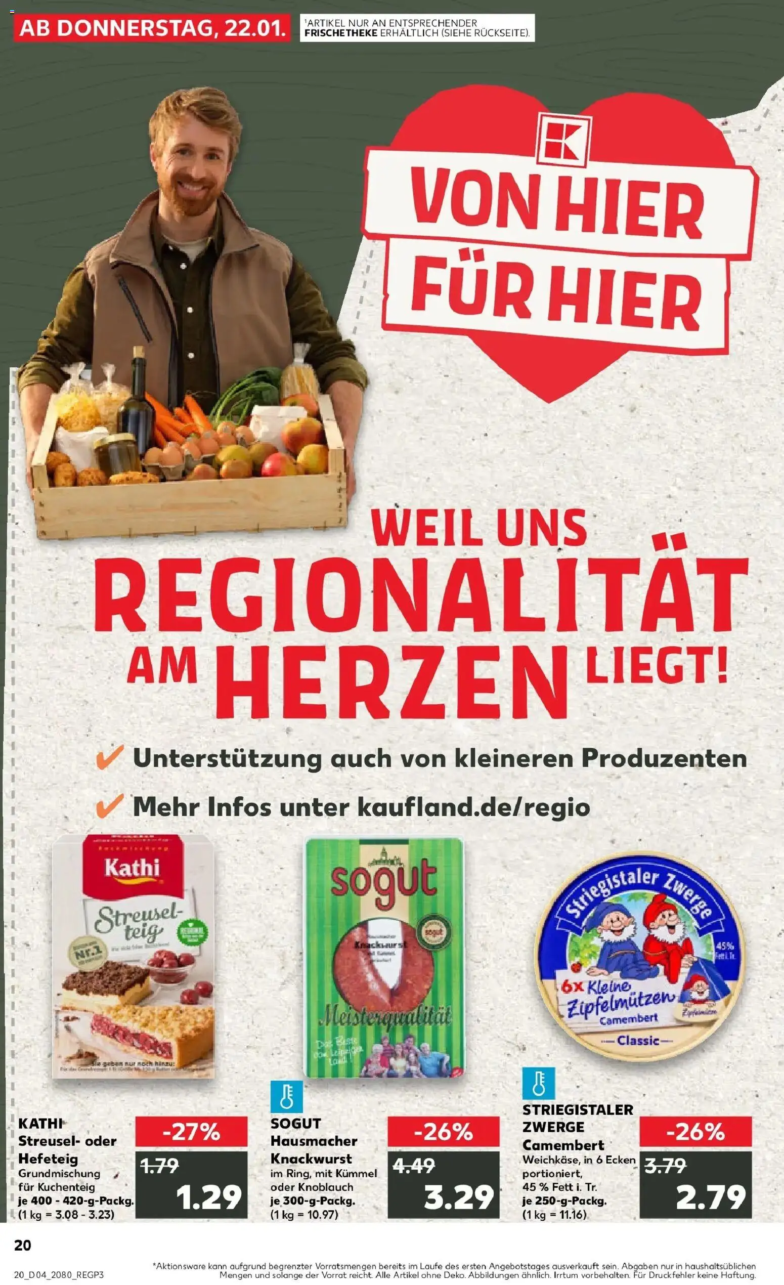 Kaufland prospekt Bitterfeld-Wolfen	 – gültig ab 25.01.2026 | Seite: 20