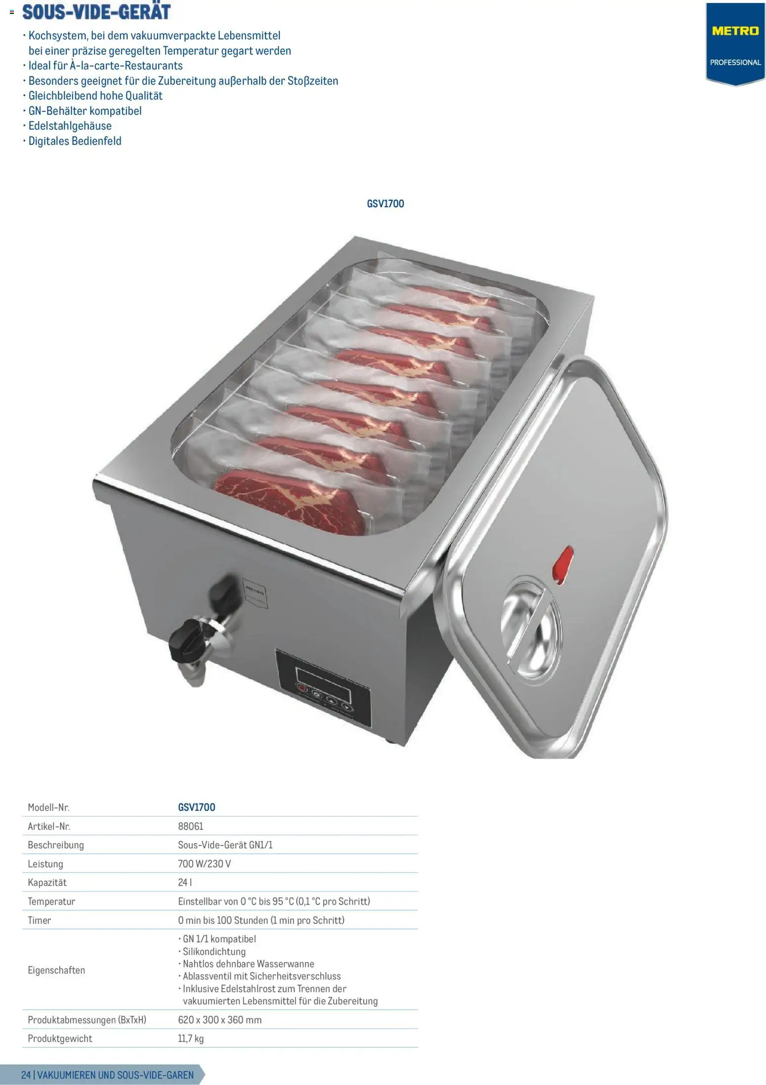 Metro Gastrogeräte gültig ab 23.02.2026 | Seite: 24 | Produkte: Libacomb