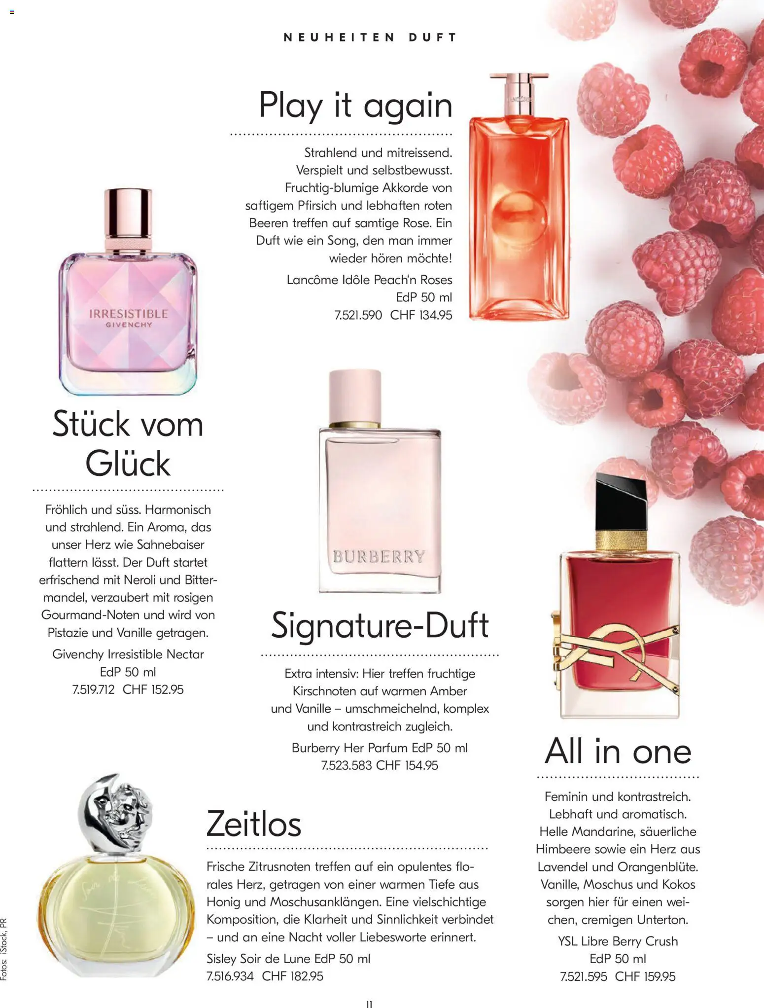 Import Parfumerie Aktionen – gültig ab 19.02.2026 | Seite: 11 | Produkte: Parfüm, Duft, Himbeere, Pfirsich