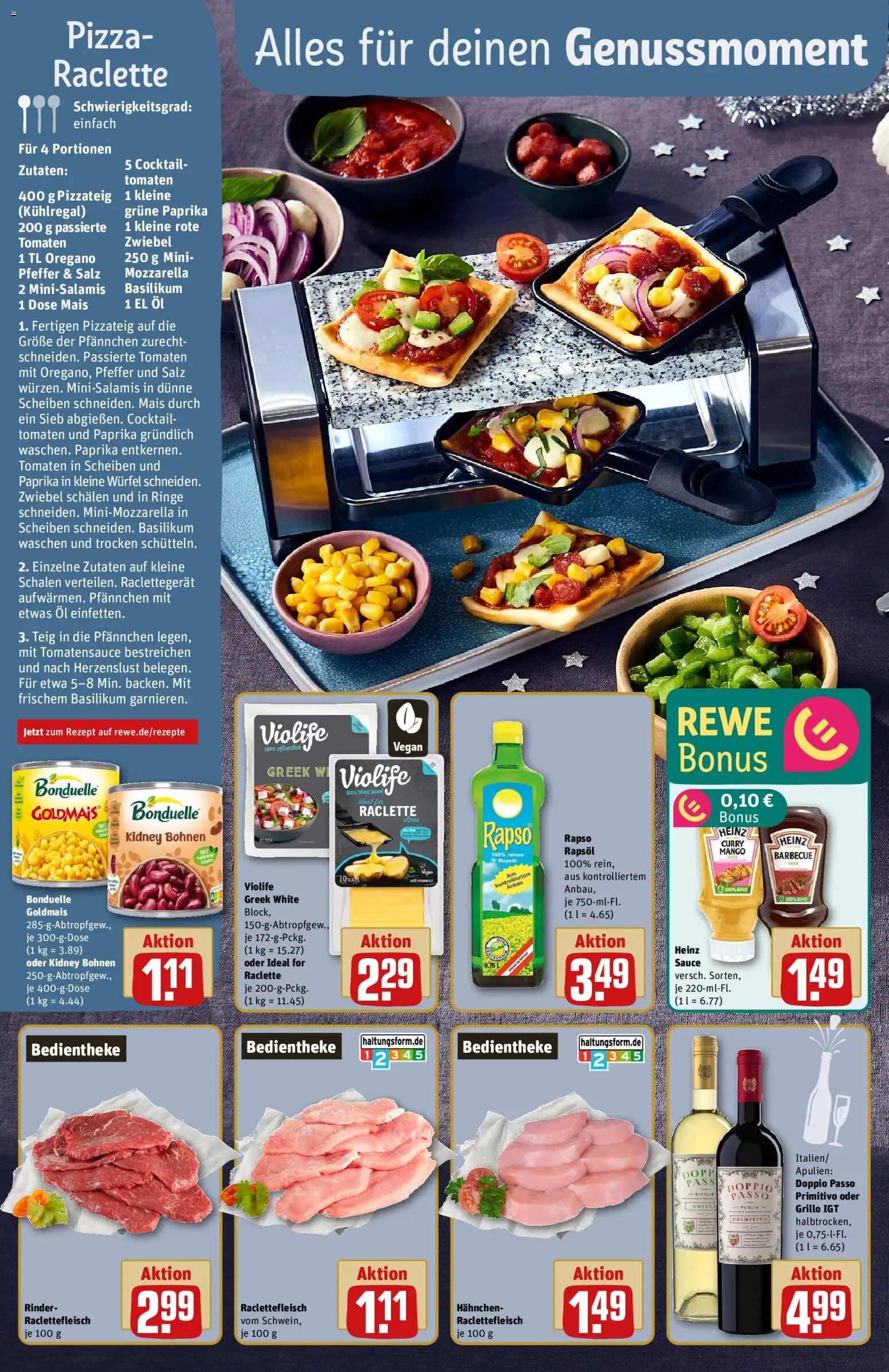 Rewe Prospekt 	 – gültig ab 22.12.2025 | Seite: 2 | Produkte: Doppio passo primitivo, Paprika, Doppio Passo, Pizza