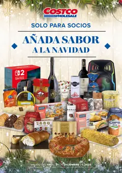 Vista previa Costco catálogo válido desde el 09.12.2025