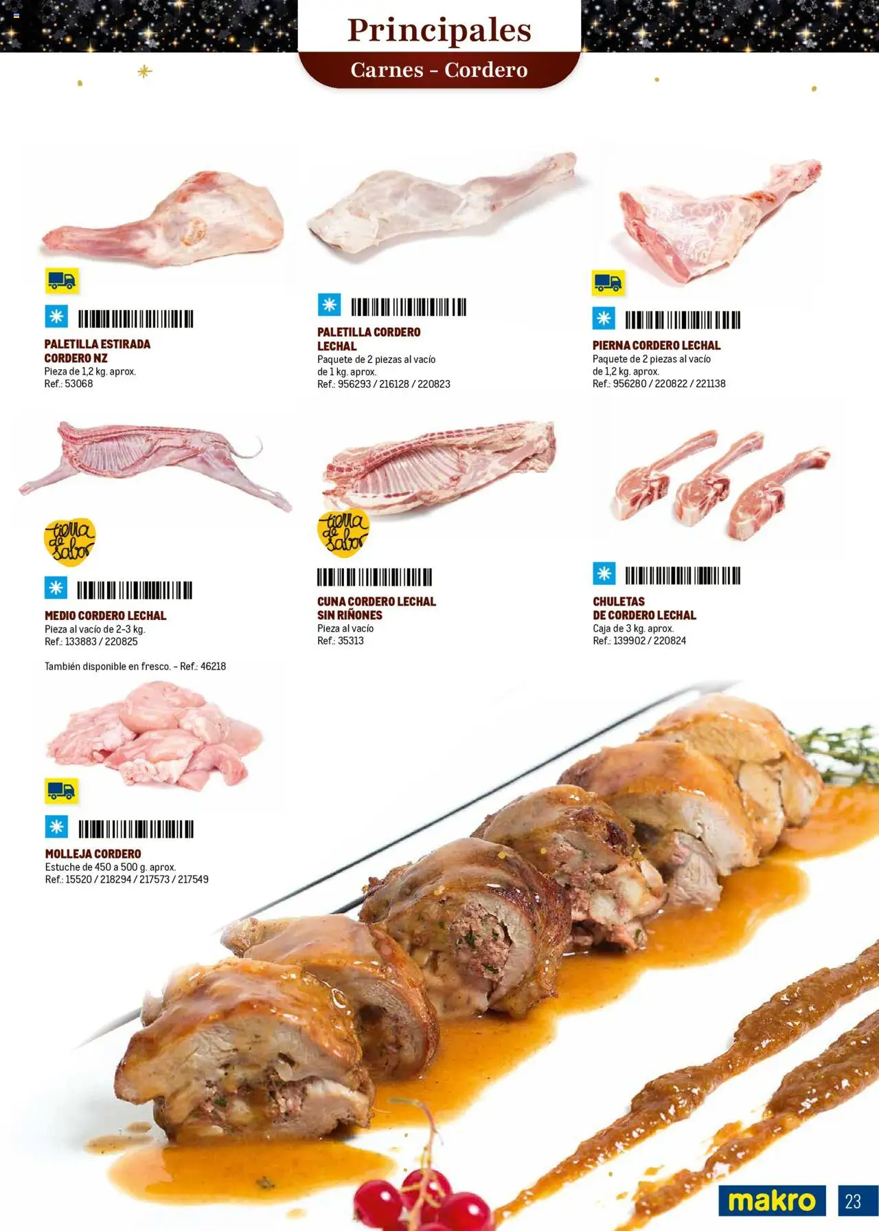 Makro - Comidas y Cenas de Navidad Norte │ válido desde el 03.10.2025 | Página: 23 | Productos: Φίλτρο καφέ, Cuna, Caja